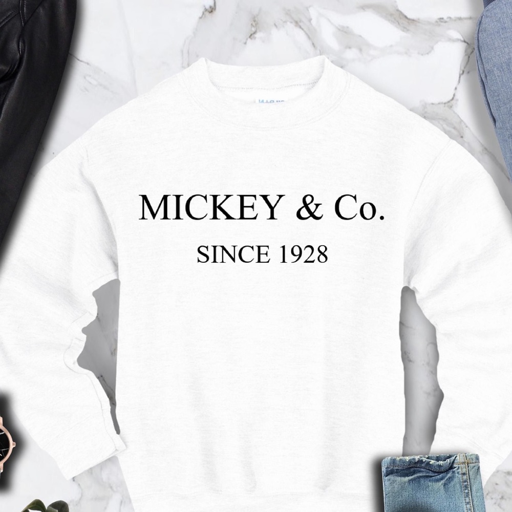 Mickey & Co crew neck . Disney top